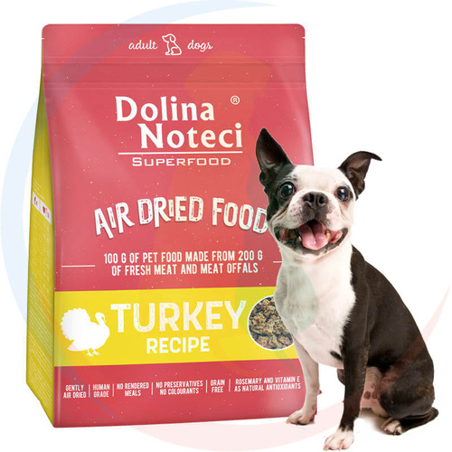 Dolina Noteci Air Dried Food Karma Suszona Indyk 1 kg