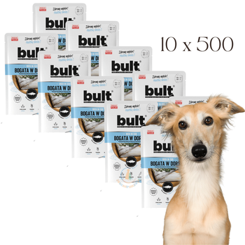 Bult Mokra Karma dla Psa Bogata w Dorsza 10x500g