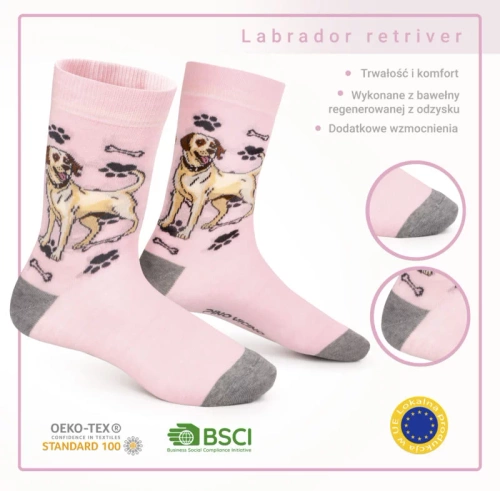 Skarpetki Labrador Retriever Rozm. 35/40 Skarpety