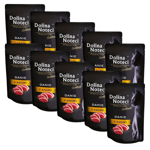 Dolina Noteci Premium Danie dla Kota z Kaczką 10 x 85g