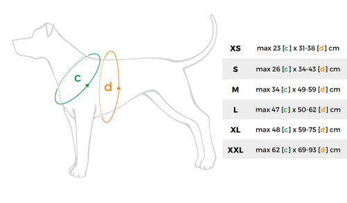 Amiplay Grand Soft Reflective Szelki Odblaskowe dla Psa XS Czarne
