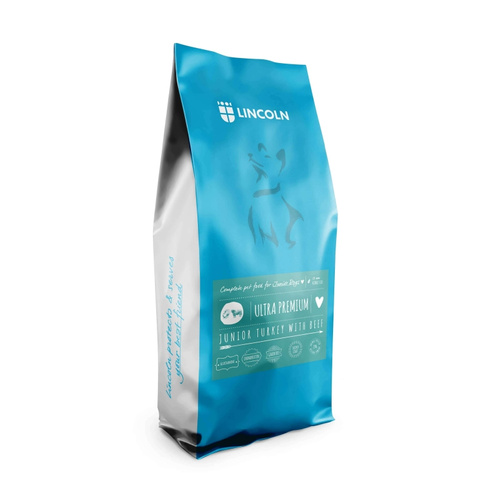 Lincoln Ultra Premium Junior Turkey With Beef 3kg