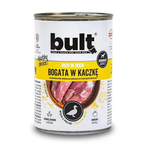 Bult Mokra Karma dla Psa Bogata w Kaczkę 800g