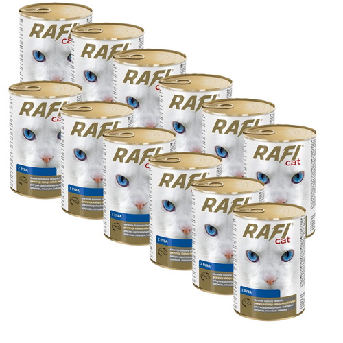 Dolina Noteci Rafi Classic z Rybą dla Kota 12 x 415g