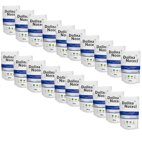 Dolina Noteci Premium Dla Psa Dorsz z Brokułami 20x500g
