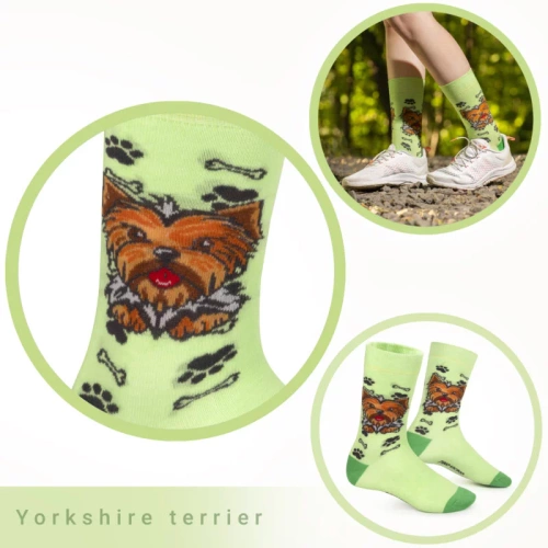Skarpetki Yorkshire Terrier Rozm. 41/46 Skarpety