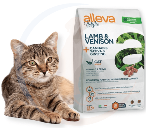 Alleva Holistic Adult Cat Lamb & Venison 1,5kg