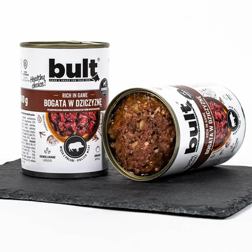 Bult Mokra Karma dla Psa Bogata w Dziczyznę 800g