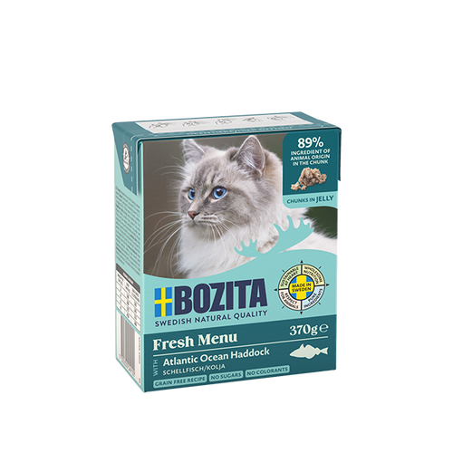 Bozita Mokra Karma dla Kotów Dorsz w Galaretce 370g