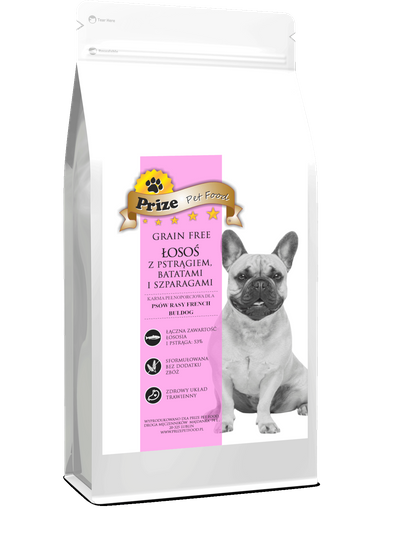 Prize French Buldog Adult Łosoś 2kg