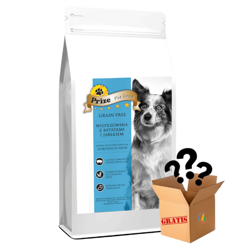 Prize Grain Free Wieprzowina z Batatami i Jabłkiem 6kg + Gratis Niespodzianka!