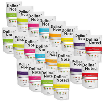 Dolina Noteci Premium Dla Psa Mix Smaków Bez Ryb 20x500g