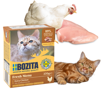 Bozita Mokra Karma dla Kotów Kurczak w Galaretce  370g