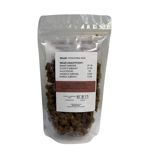 Zestaw Wołowy - Smakołyki i Mokra Karma Prize Pet Food