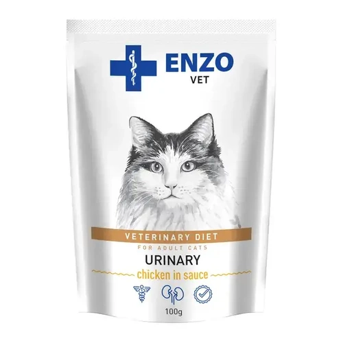 Enzo Vet Urinary z Kurczakiem w Sosie dla Kota 100g