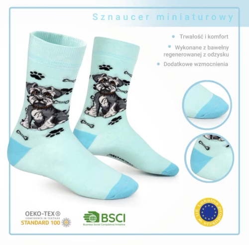 Skarpetki Sznaucer Rozm. 41/46 Skarpety