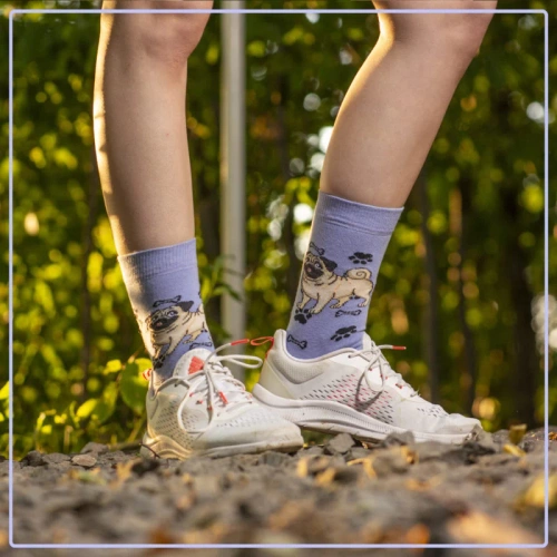 Skarpetki Mops Rozm. 35/40 Skarpety