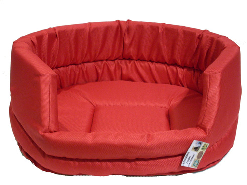 Legowisko Zmywalne Czerwone 4 67cmx55cmx20cm