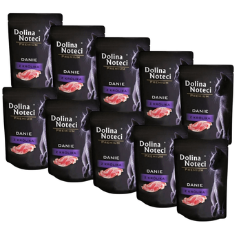Dolina Noteci Premium Danie dla Kota z Królikiem 10 x 85g