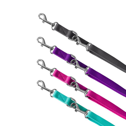 Chaba Smycz Taśma Regulowana Grafitowa 30mm