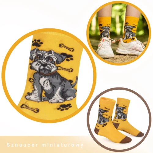 Skarpetki Sznaucer Rozm. 35/40 Skarpety