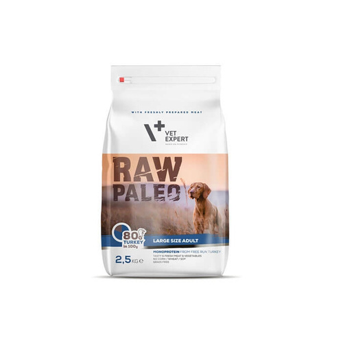 Vetexpert Raw Paleo Adult Large 2,5kg