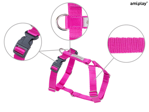 Amiplay Szelki Guard Samba XS Różowe