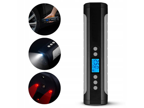 Pompka Akumulatorowa Kompresor do Kół Samochodowych i Rowerowych