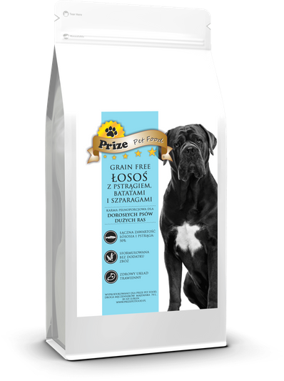 Prize Grain Free Adult Large Łosoś z Pstrągiem 12kg