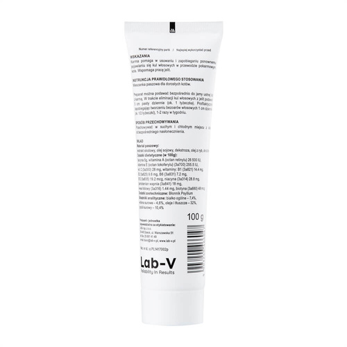 Lab-V Antybezo Pasta Odkłaczająca dla Kota 100g