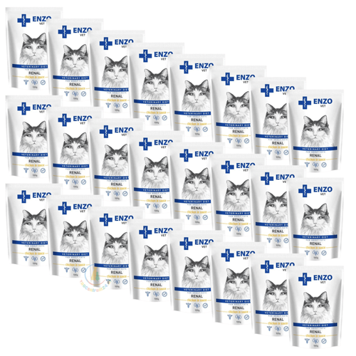 Enzo Veterinary Diet Renal Kurczak w Sosie dla Kota 24 x 100g
