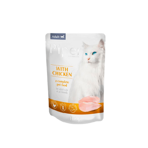 Piper Animals Mokra Karma Dla Kotów z Kurczakiem 100 g