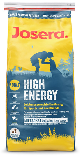 JOSERA High Energy Dla Psów Sportowych i Hodowlanych 15kg