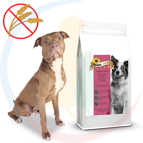 Prize Grain Free Dziczyzna z Batatami i Morwą 2kg