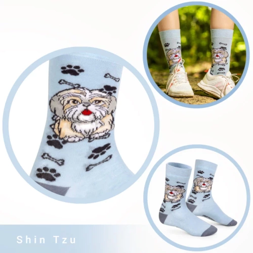 Skarpetki Shih Tzu Rozm. 41/46 Skarpety