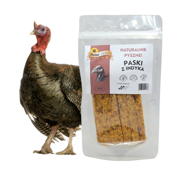 Paski z Indyka 100% 100g Prize Pet Food
