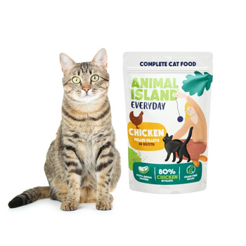 Animal Island Everyday Mokra Karma dla Kota Fileciki z Kurczaka w Rosole 85g