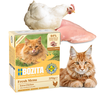 Bozita Mokra Karma dla Kotów Sterylizowanych w Sosie z Kurczakiem370g