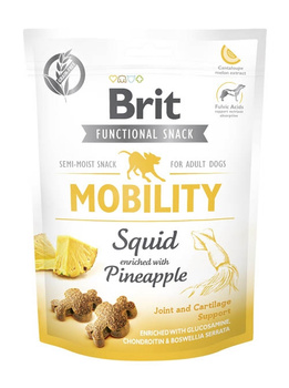 Brit Care Functional Snack Mobility Squid & Pineapple 150g