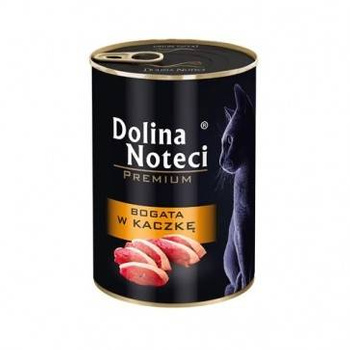 Dolina Noteci Premium Bogata w Kaczkę dla Kota 400g