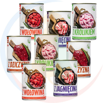 8x Tuf Tuf Mokra Karma dla Psów 800 g