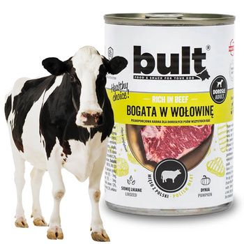 Bult Mokra Karma dla Psa Bogata w Wołowinę 400g