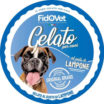 ﻿FidoVet Gelato Lody Malinowe dla Psa 40g