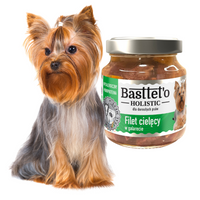 Basttet'o Holistic Filet Cielęcy w Galarecie dla Psów 130g