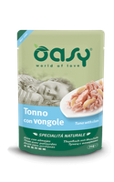 Oasy Natural Mokra Karma dla Kota z Tuńczykiem i Małżami 70g
