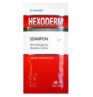 Hexoderm Szampon na Bakterie Dla Psa i Kota 20ml