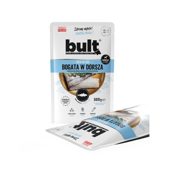 Bult Mokra Karma dla Psa Bogata w Dorsza 500g