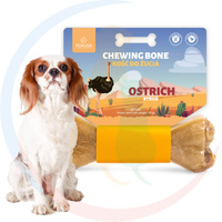 Pokusa Chewing Bone Kość do Żucia dla Psa 12 cm Struś