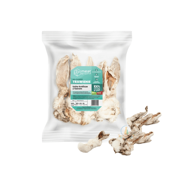 Meat Stuff Ucho Królicze z Futrem 500g
