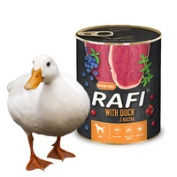 Dolina Noteci Rafi Classic Mokra Karma dla Psa Kaczka 800g